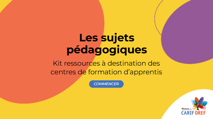 Lien vers le Genialy réalisé par le Réseau des Carif-Oref